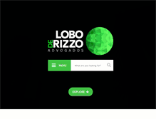 Tablet Screenshot of loboderizzo.com.br